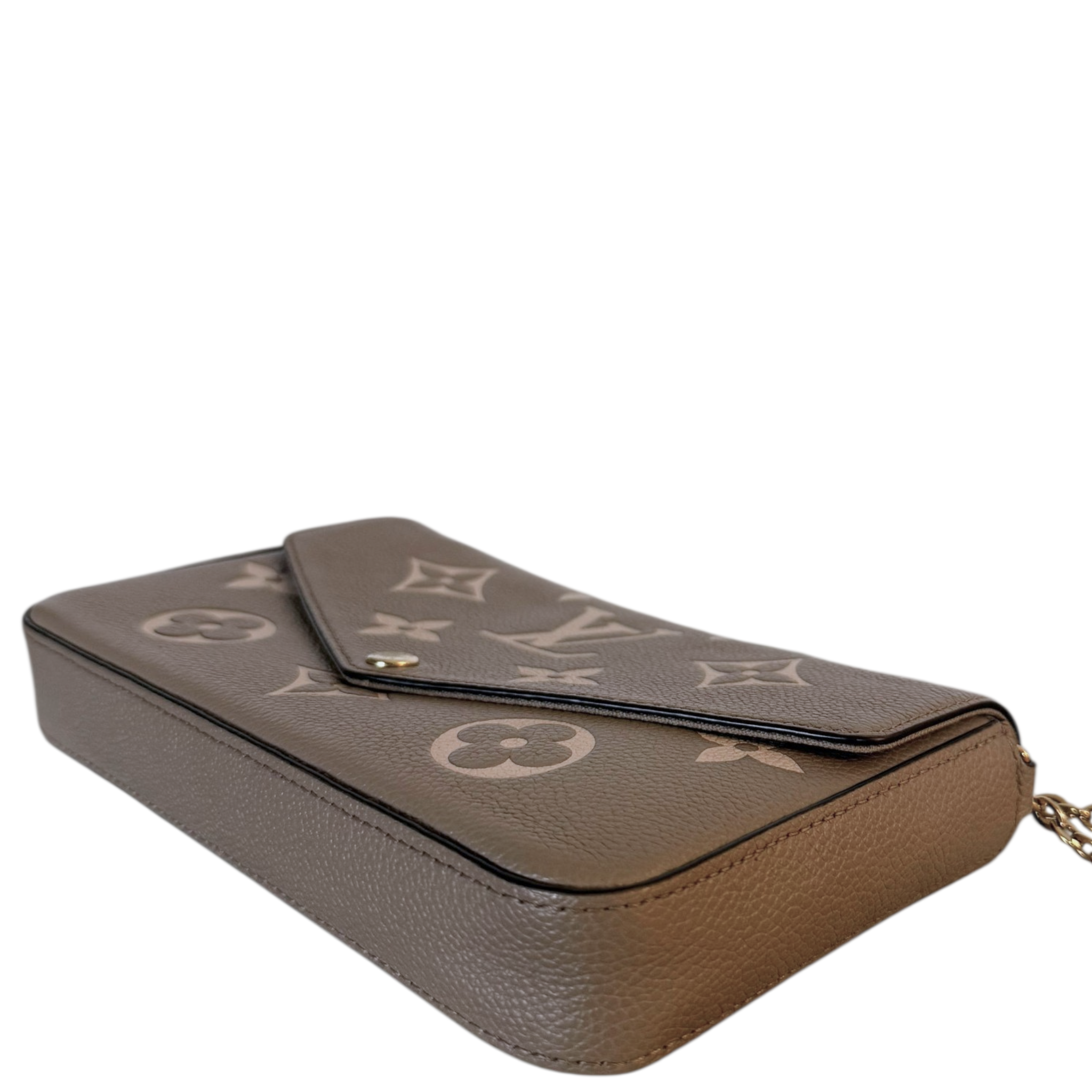 Louis Vuitton Pochette Félicie Bicolor Monogram Empreinte