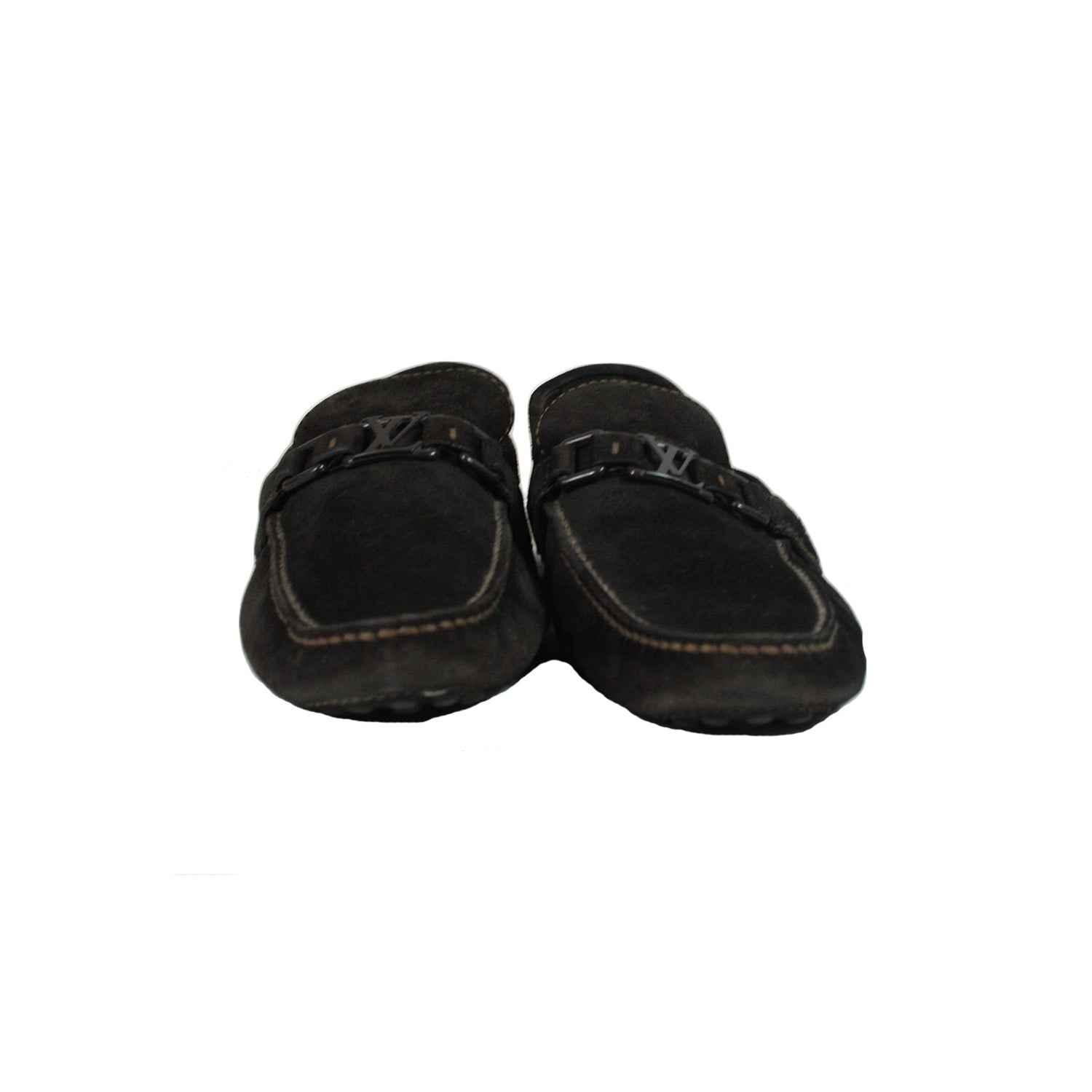 Black Initial Loafers Size - 9