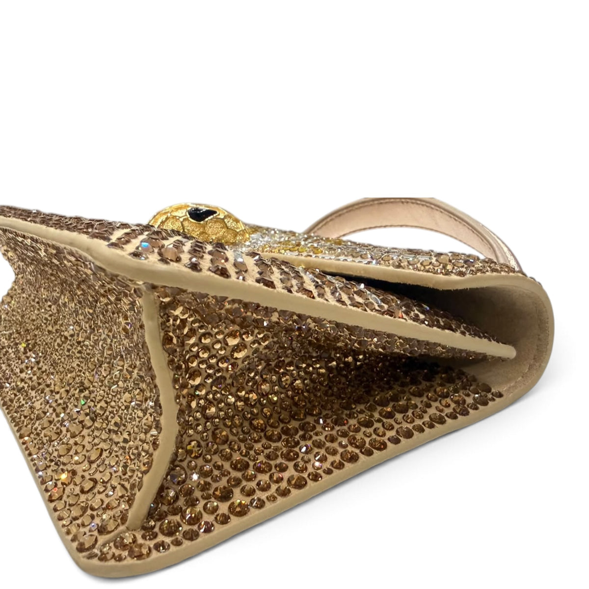 Bvlgari Serpenti Forever Mini multi crystal Top Handle Bag
