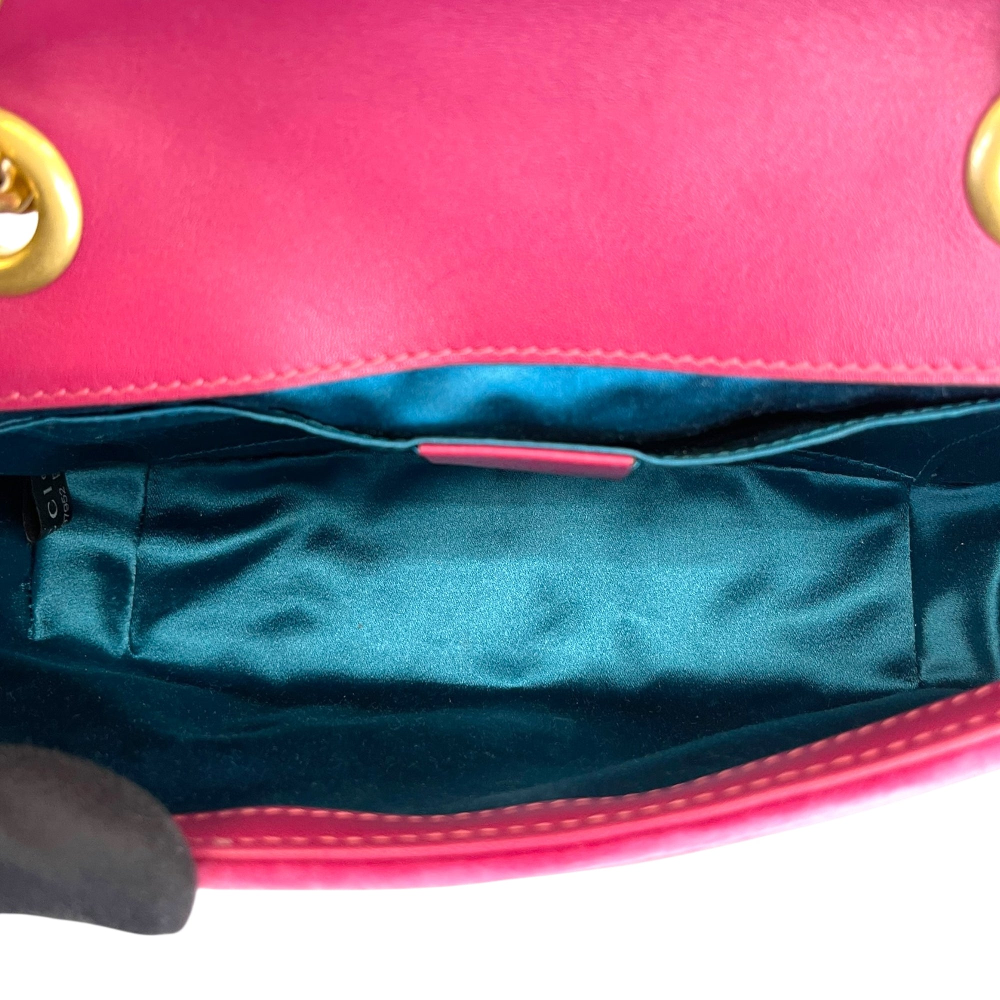 Gucci GG Marmont Small Bag Purple Quilted Velvet