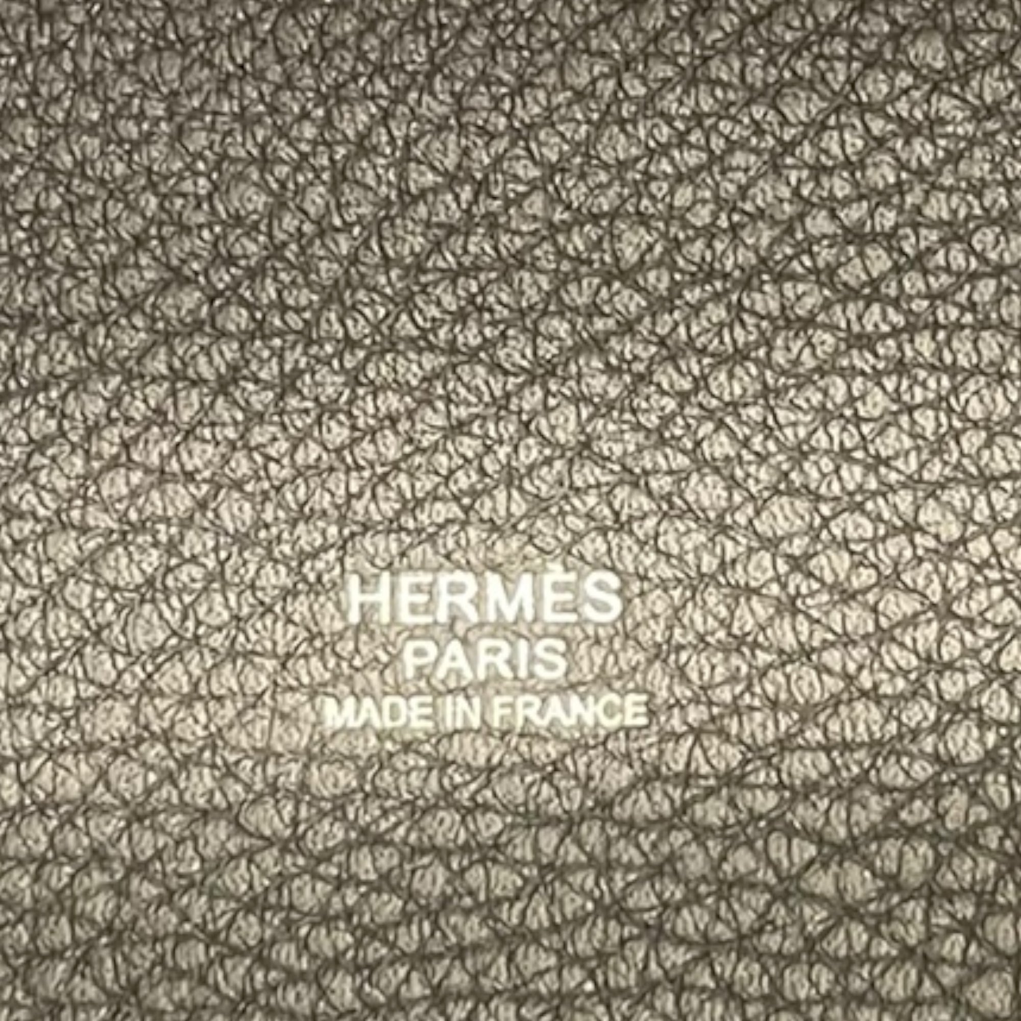 Hermes Picotin Lock 18 Black Clemence Palladium Hardware