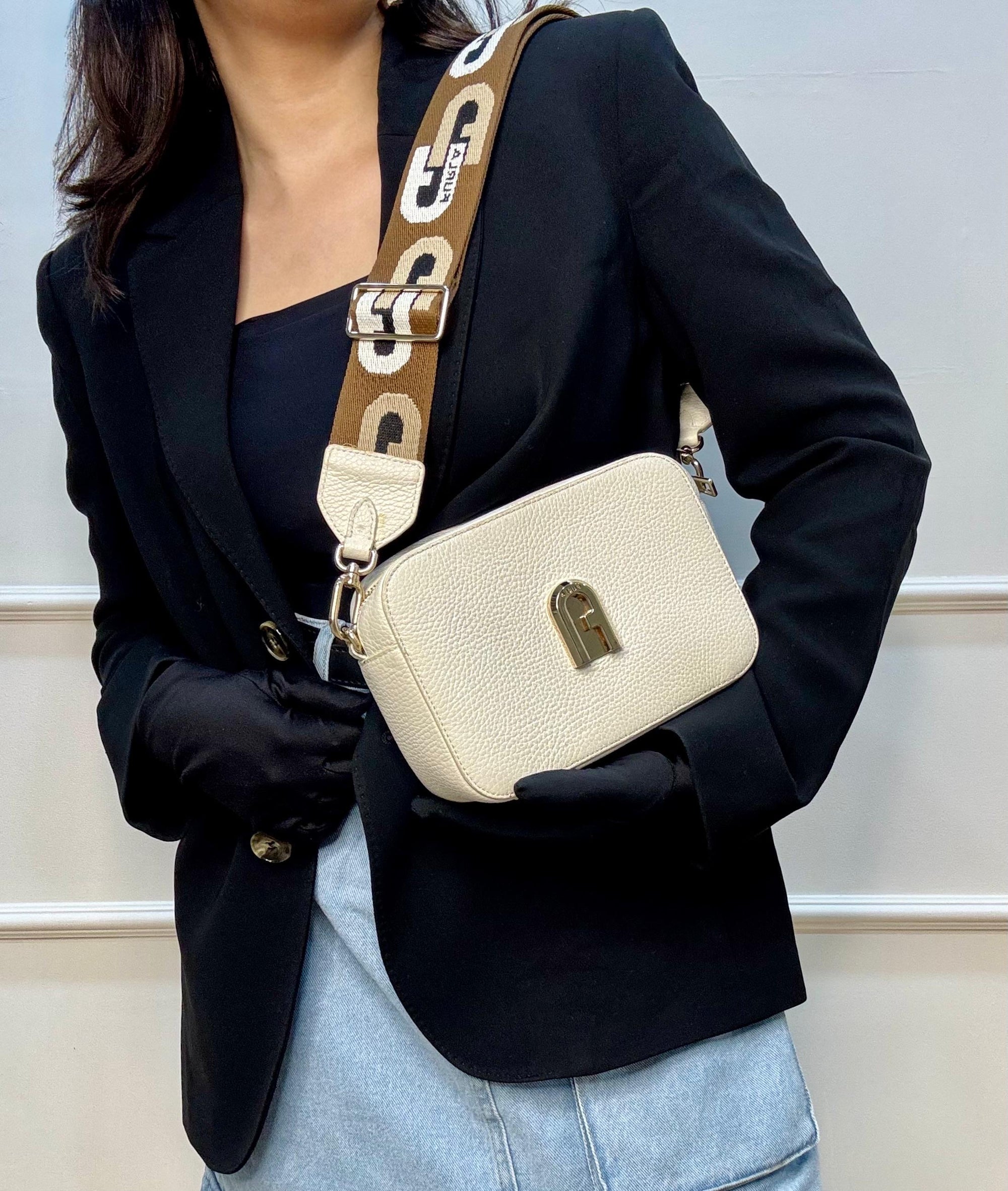 Furla Primula White Bag