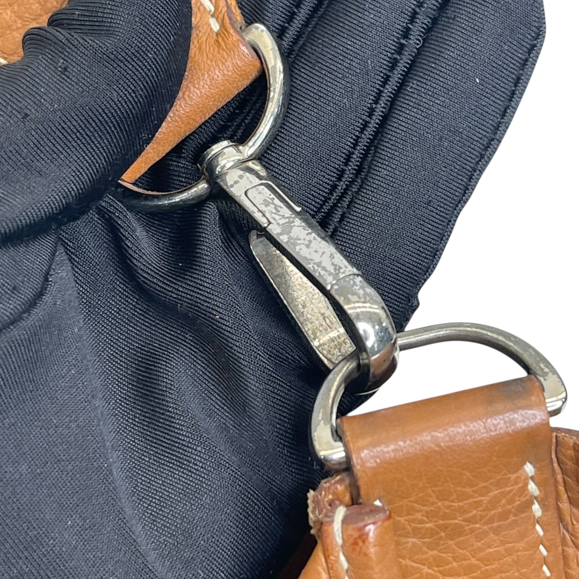 Hermes Evelyne 29 Tan Silver Hardware Bag