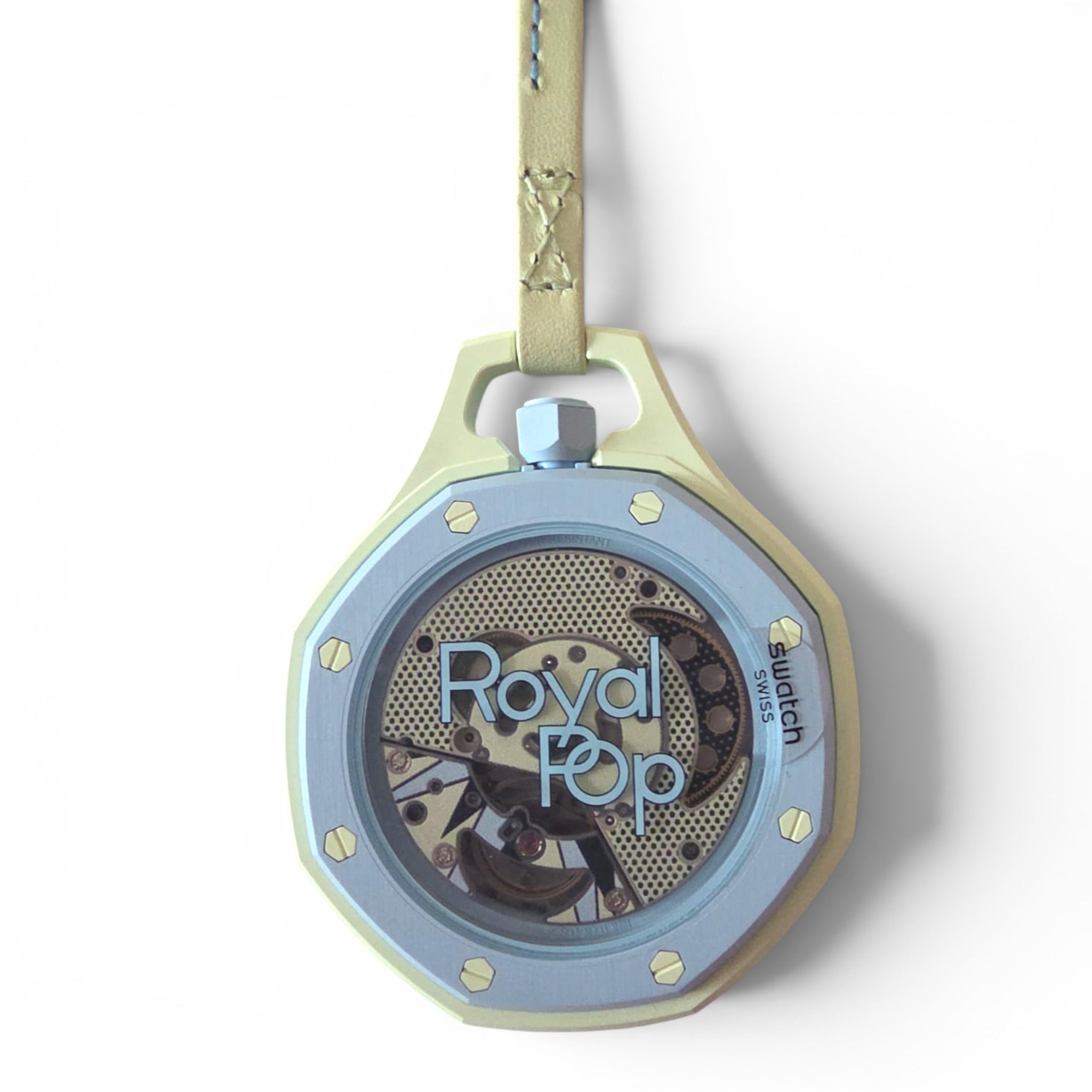 Swatch x Audemars Piguet Bioceramic Royal Pop Light Blue/Lime Green