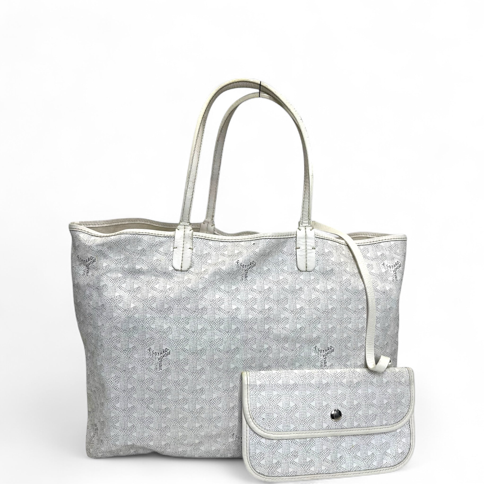 Goyard St Louis PM Grey Tote Bag