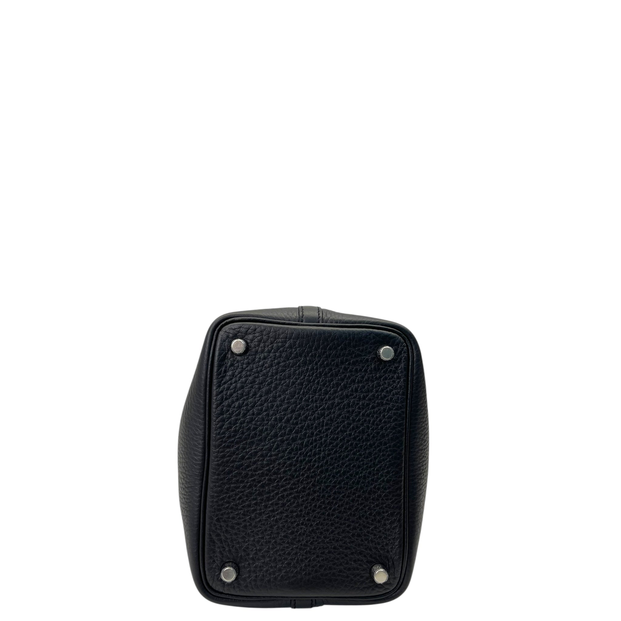 Hermès Picotin Lock 18 Black PHW