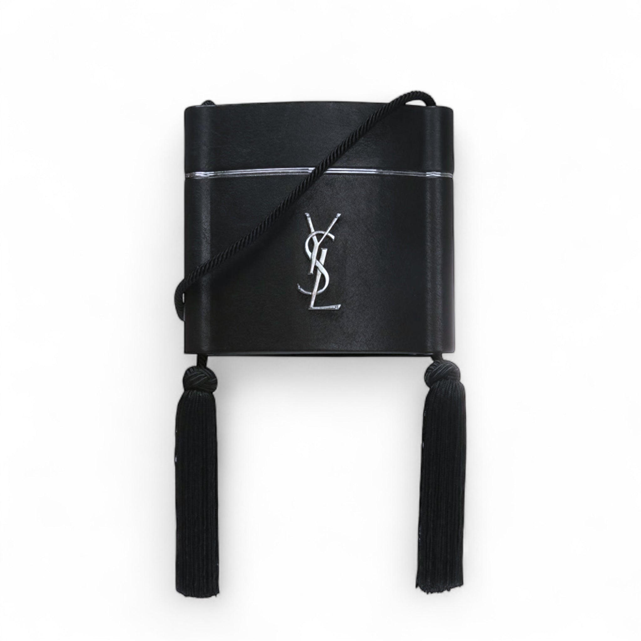 Saint Laurent "Tuxedo Box Minaudière" with Tassels Crossbody Bag