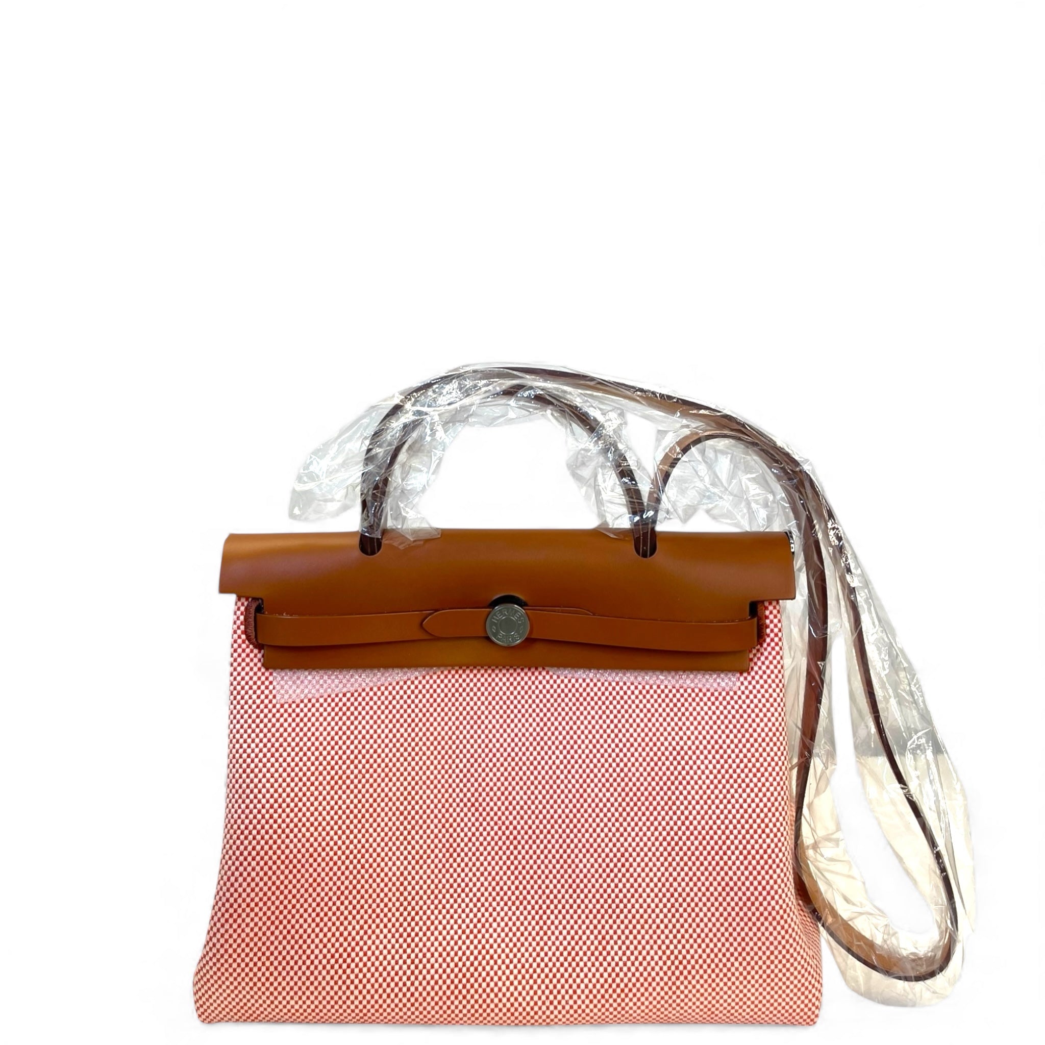 Buy Hermes Herbag 31 Canvas Satchel Palladium Hardware Online