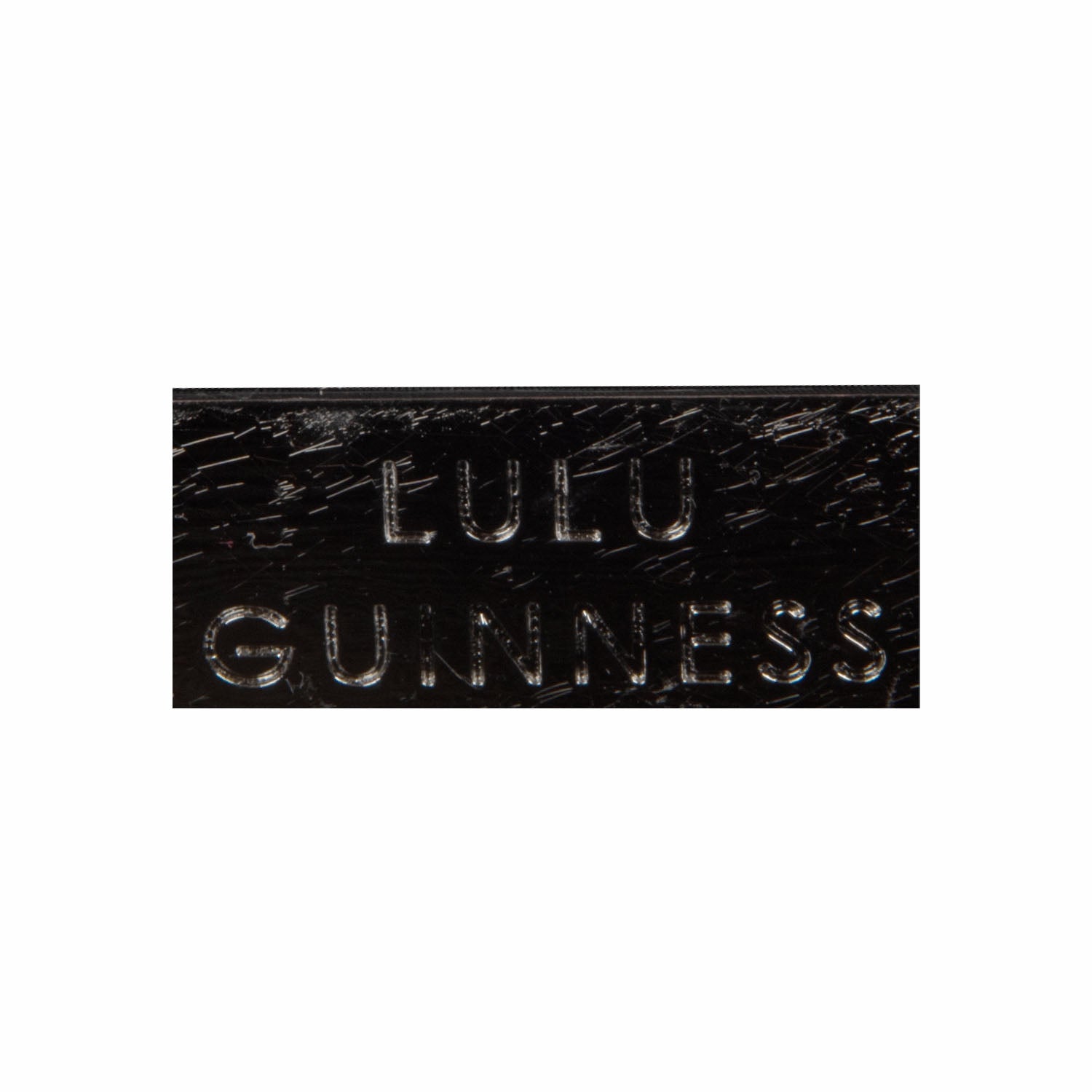 Lulu Guinness Acrylic Golden Clutch