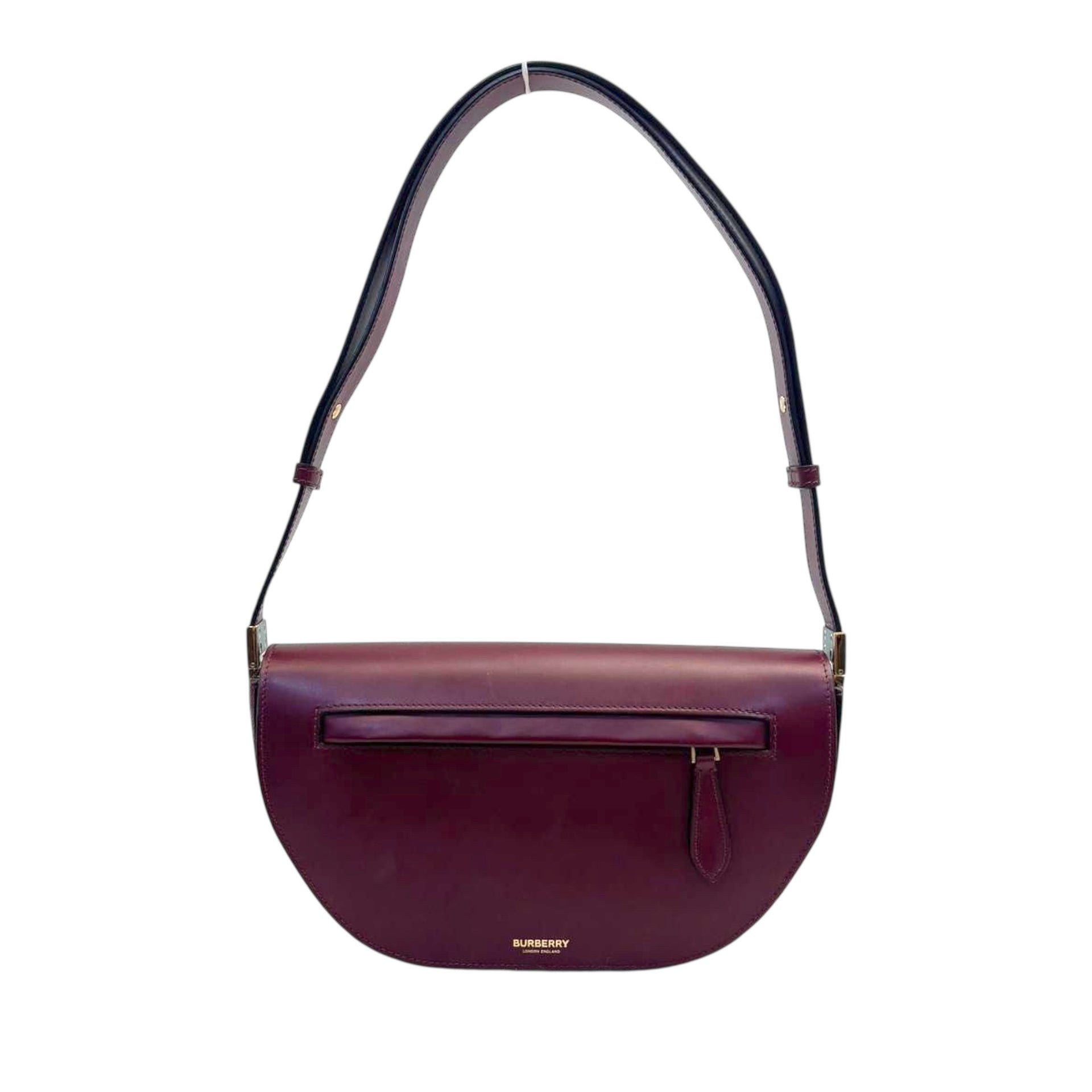 Burberry Burgundy Olympia Small Bag