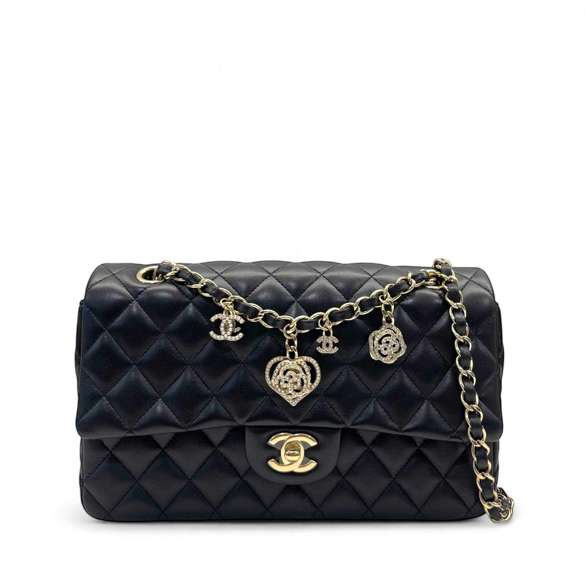 Chanel Classic Medium Lambskin Flap Bag Limited Edition