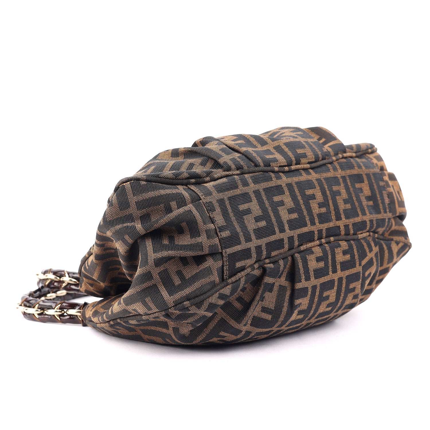 Tobacco Zucca Canvas Mia Shoulder Bag