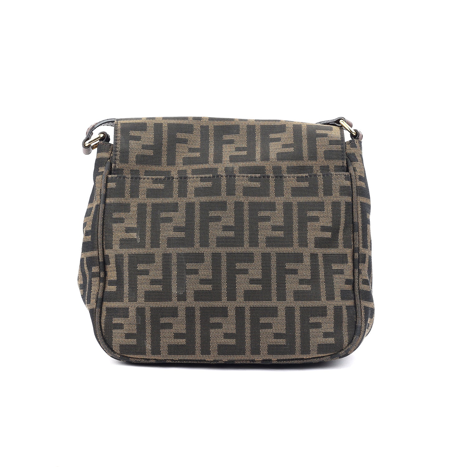 Fendi Tobacco Zucca Crossbody Bag