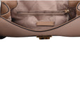 Michael Kors Nude Clutch Leather Shoulder Bag