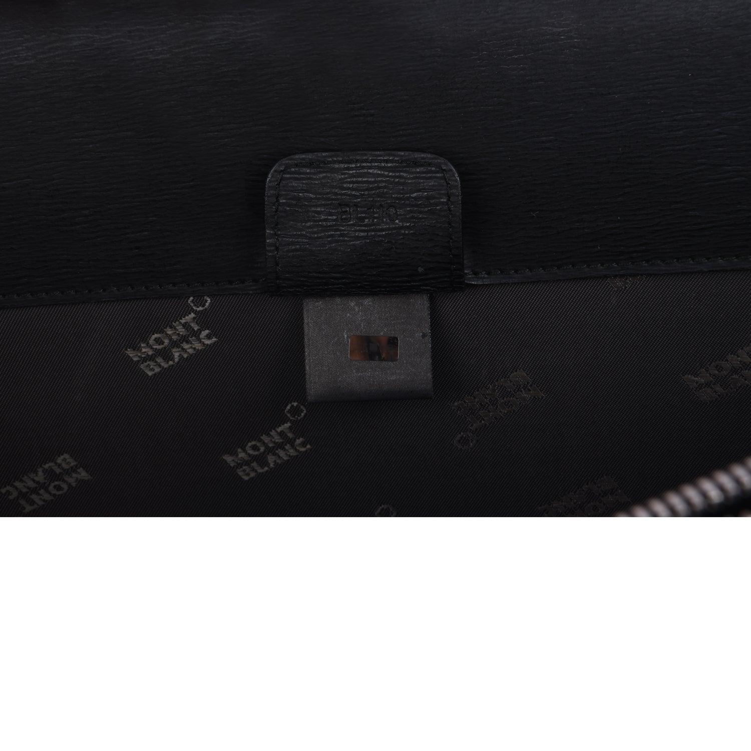 Black Meisterstuck Leather Briefcase