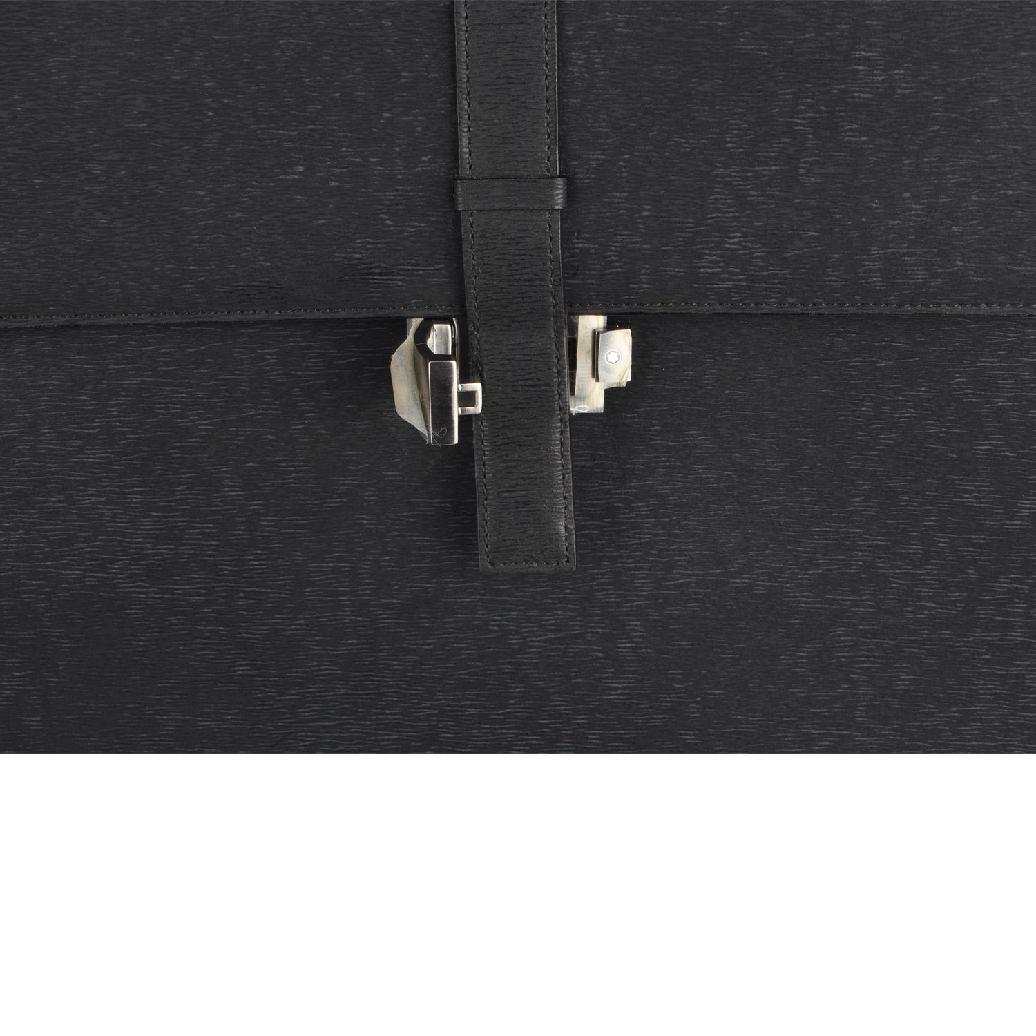 Black Meisterstuck Leather Briefcase