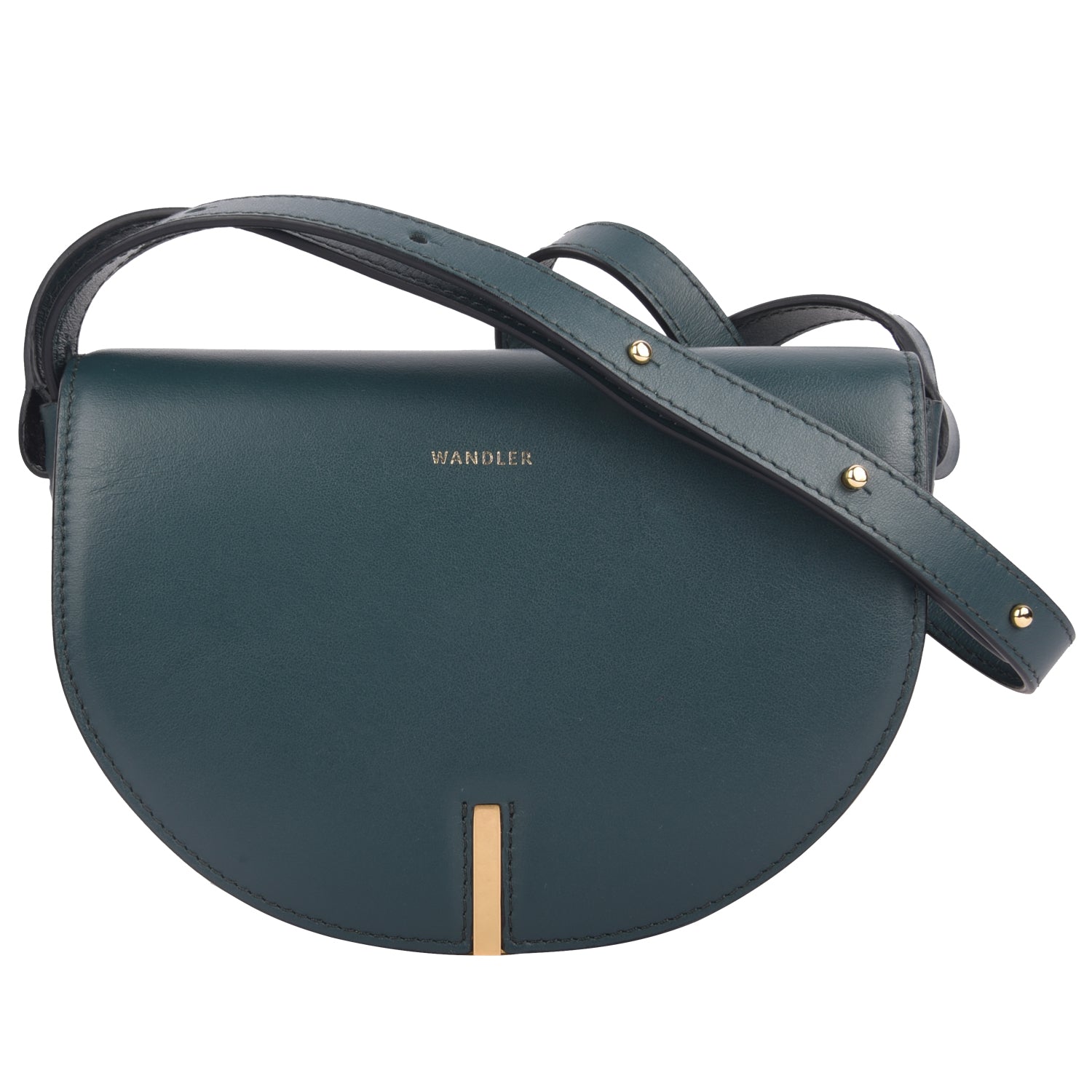 Teal Nana Bag Calf Leather