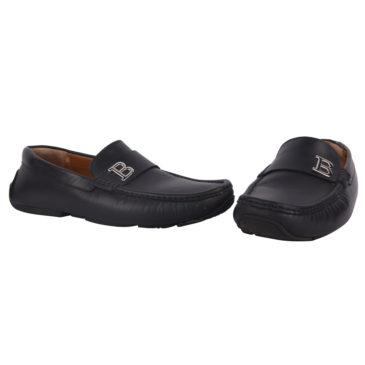 Bally B Bond Loafers Driving Shoes-44.5