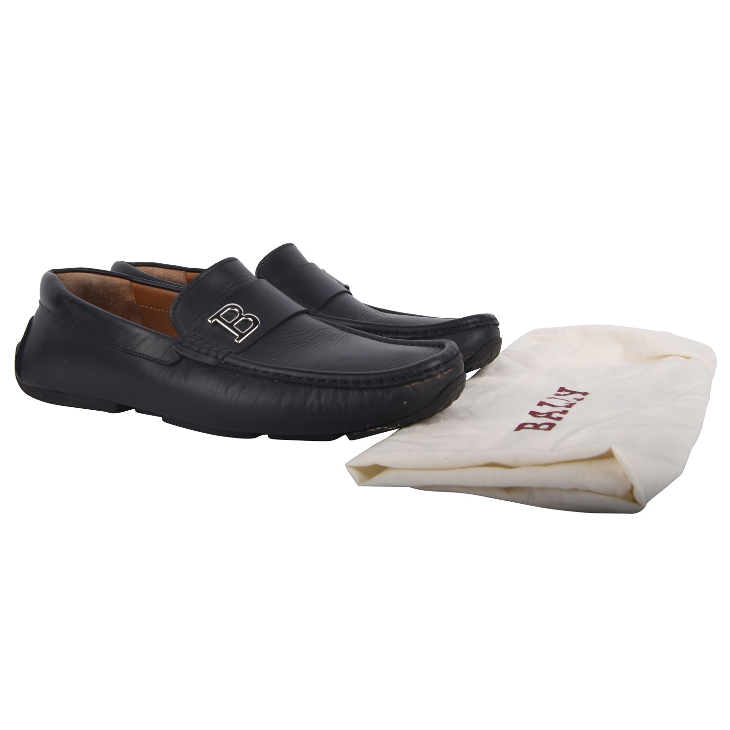 Bally B Bond Loafers Driving Shoes-44.5