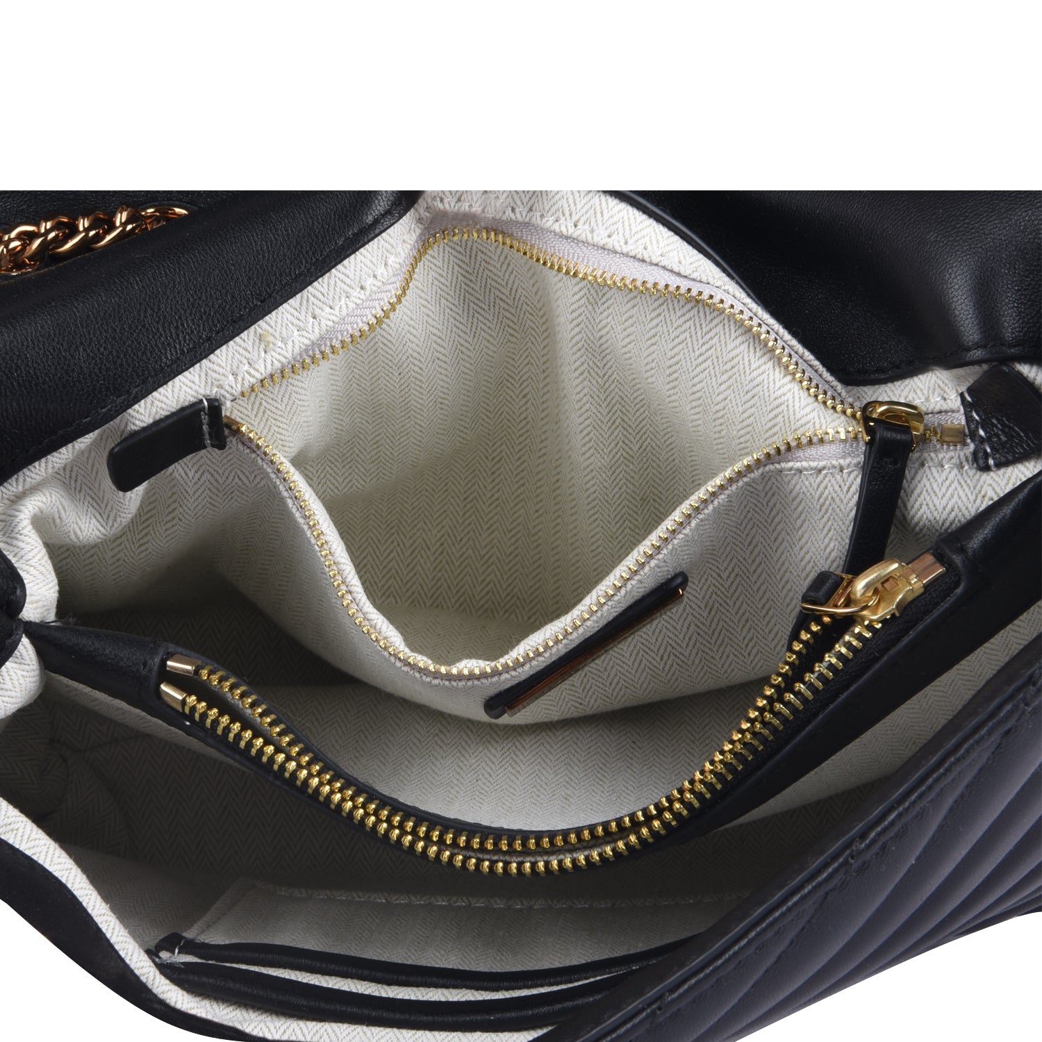 Kira Chevron Convertible Shoulder Bag