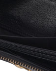 Gucci Animalier Leather Zip Around Wallet