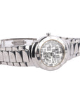 Givenchy Silver Apsaras Round Women's Wrist watch