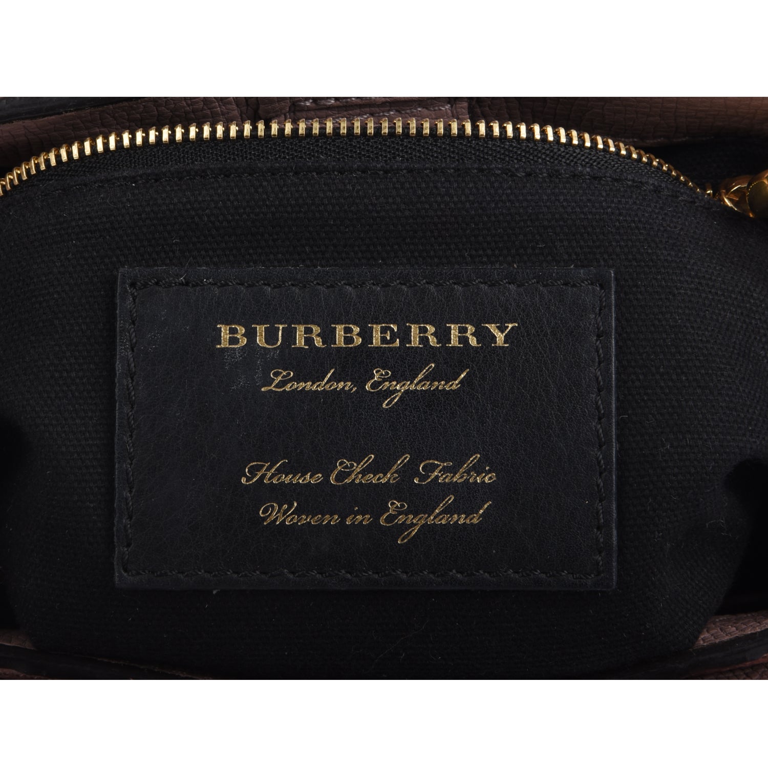 Burberry Banner Convertible Tote Sequin with Leather Canvas Bag
