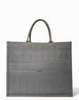Dior Book Tote Large Cannage Canvas