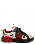 Dolce & Gabbana Portofino Sneakers White/Red EU 39