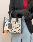 Kate Spade New York Flower Jacquard Manhattan Small Tote Bag
