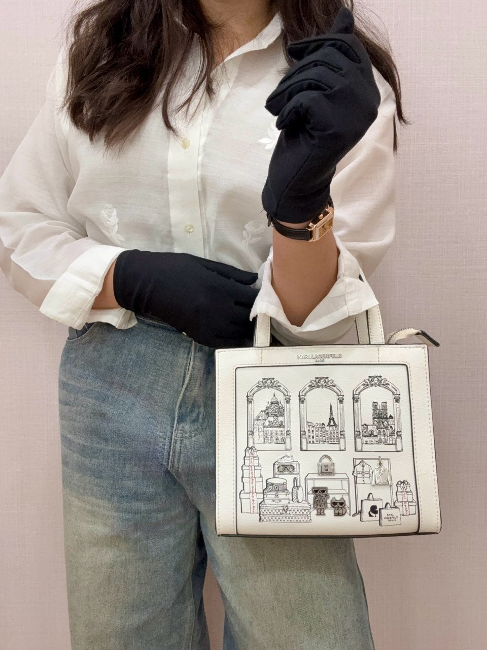 Karl Lagerfeld Paris Nouveau Tote Bag