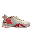 Fendi Pink/White Leather Fendi Flow Sneakers EU 38