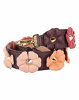 Fendi Floral Applique Leather Mini Strap Shoulder Bag Strap