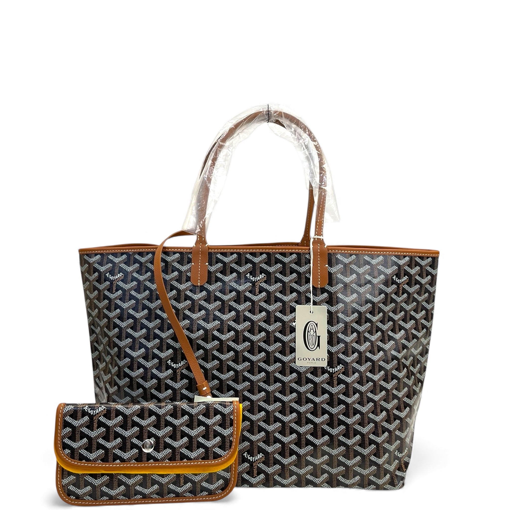 Goyard St. Louis PM Black Tote Bag