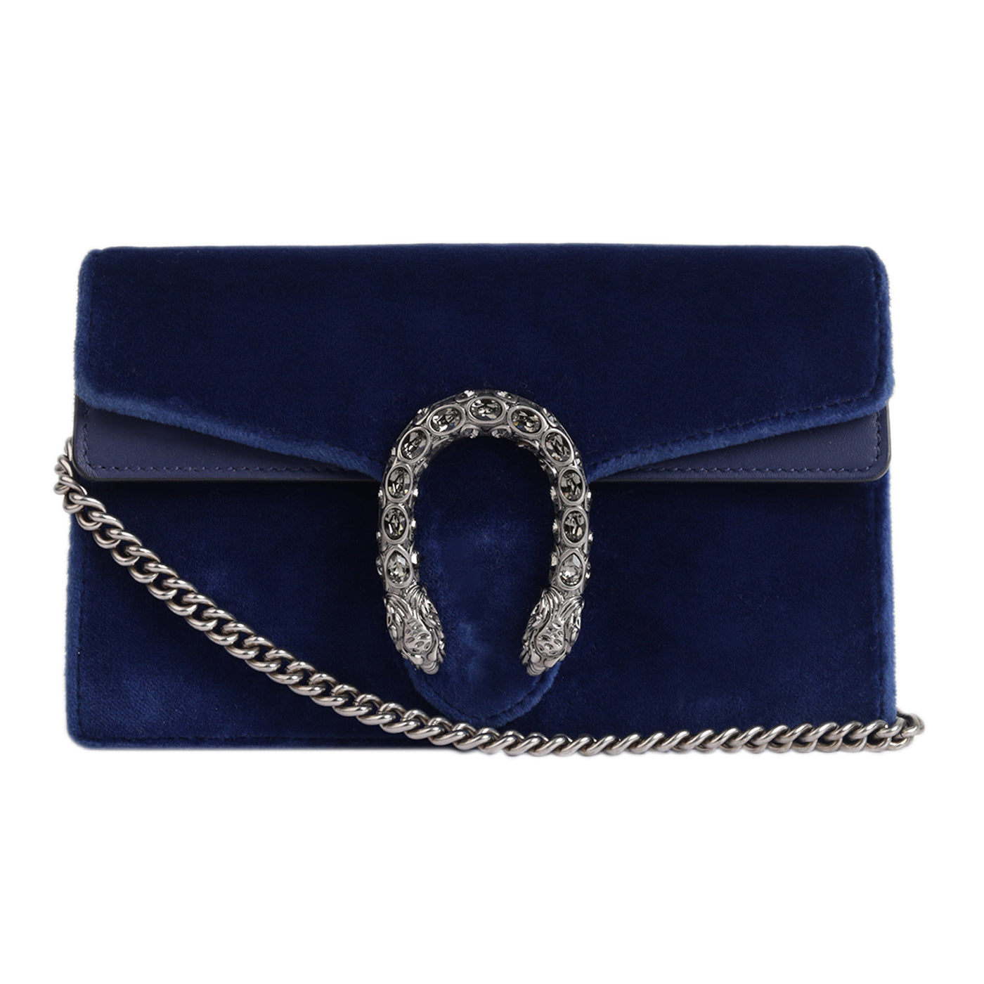 Gucci Velvet Super Mini Dionysus Crossbody Bag