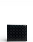 Gucci Black Microguccissima Leather Bi-fold Wallet