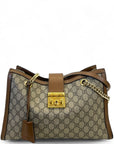 Gucci Padlock Medium Tote Bag in GG Supreme Canvas