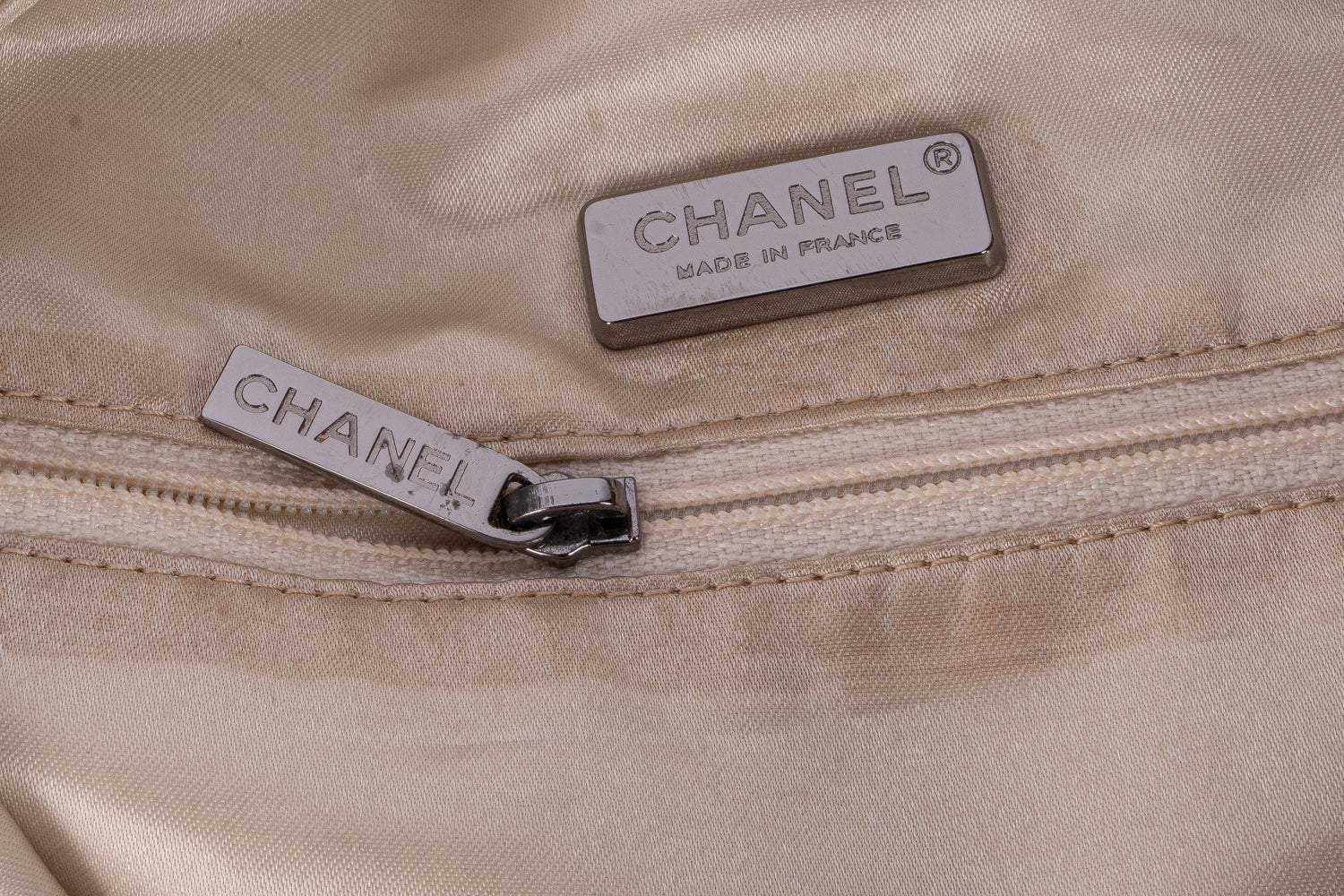 Chanel Soft Top Handle Gold Bag