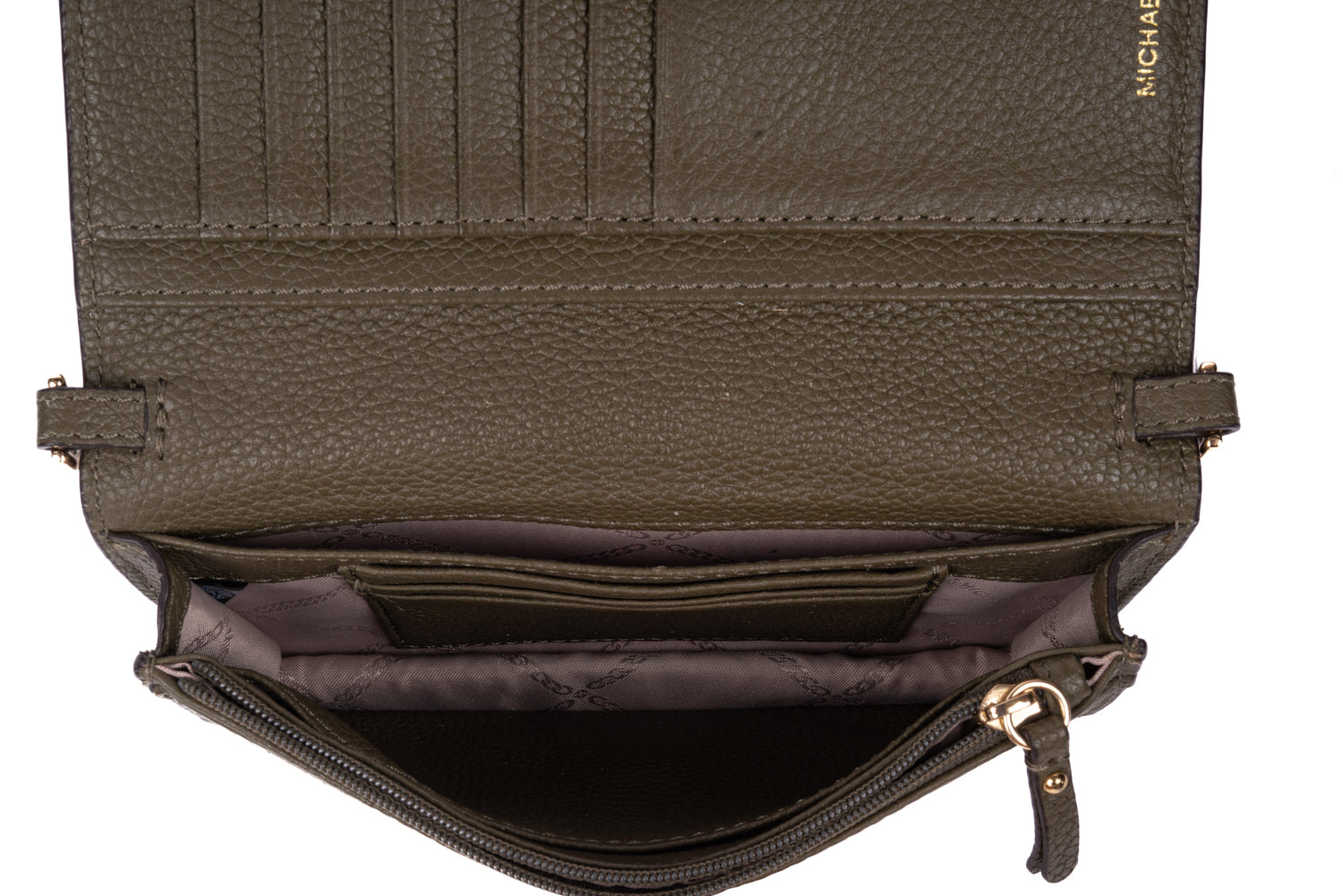 Pebbled Leather Convertible Crossbody Bag
