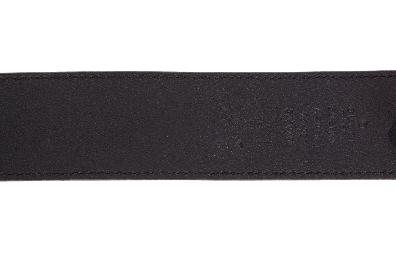 GG Crystal-Embellished Leather Belt