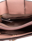 Michael Kors Pink Leather Sylvie Crossbody Bag