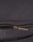 Tory Burch Black Leather Reva Flap Shoulder Bag