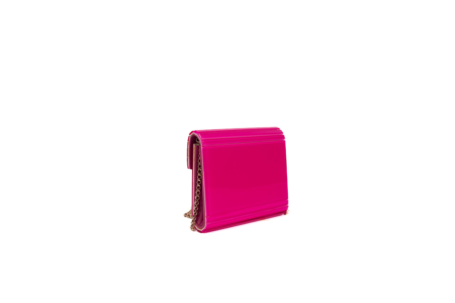 Neon Pink Acrylic Candy Clutch Bag
