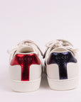 Gucci White Leather 'Blind In Love' Ace Low-Top Sneaker-41