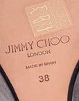 Jimmy Choo Grey Block Heels