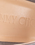Jimmy Choo Grey Block Heels