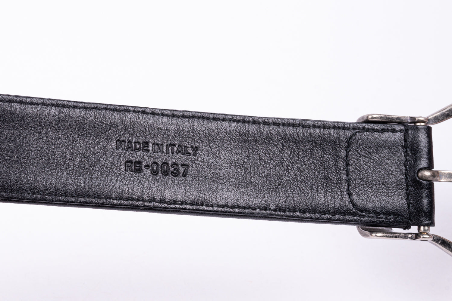 Christian Dior Vintage Monogram Black Belt