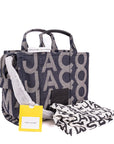 Marc Jacobs Monogram Denim Tote Bag