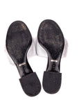Gucci Metallic Nappa Crystal Maxine Horsebit Slide sandal size 37