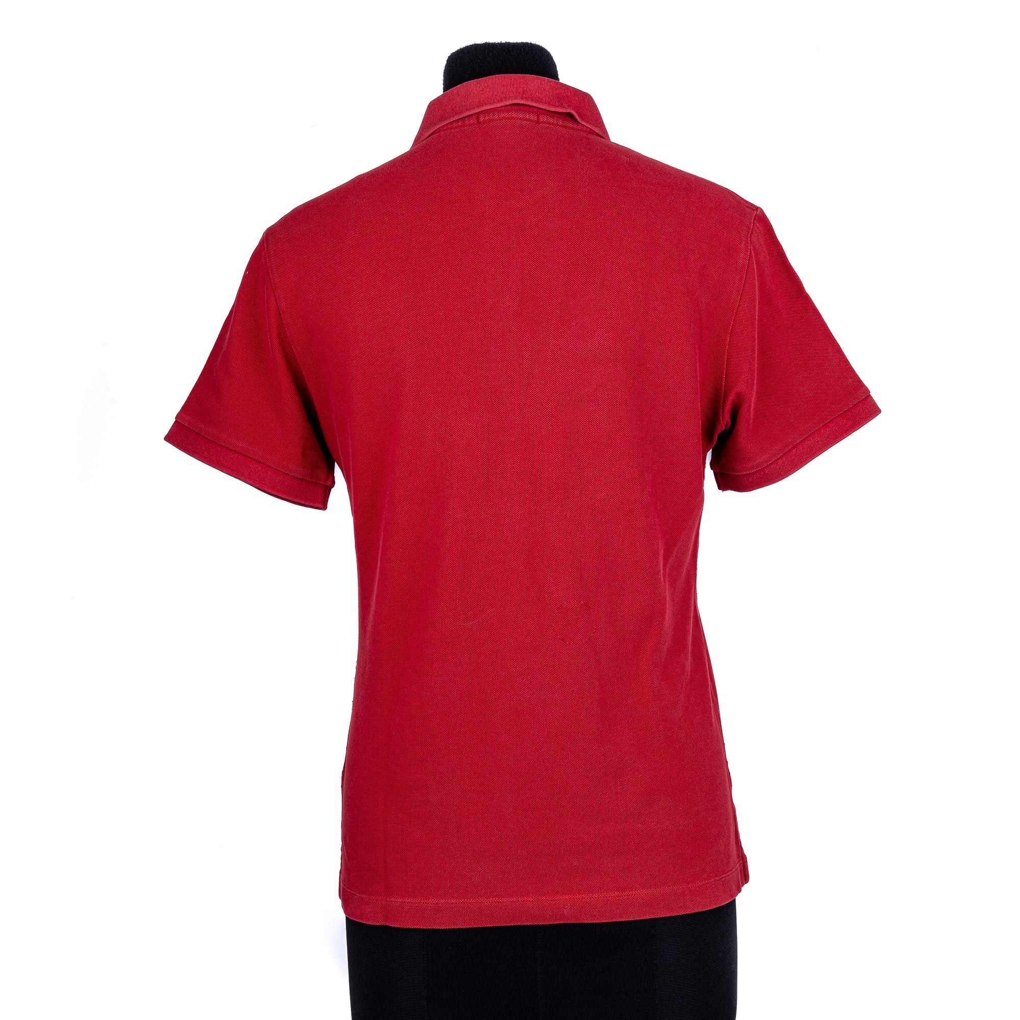 Red Polo Neck T-Shirt